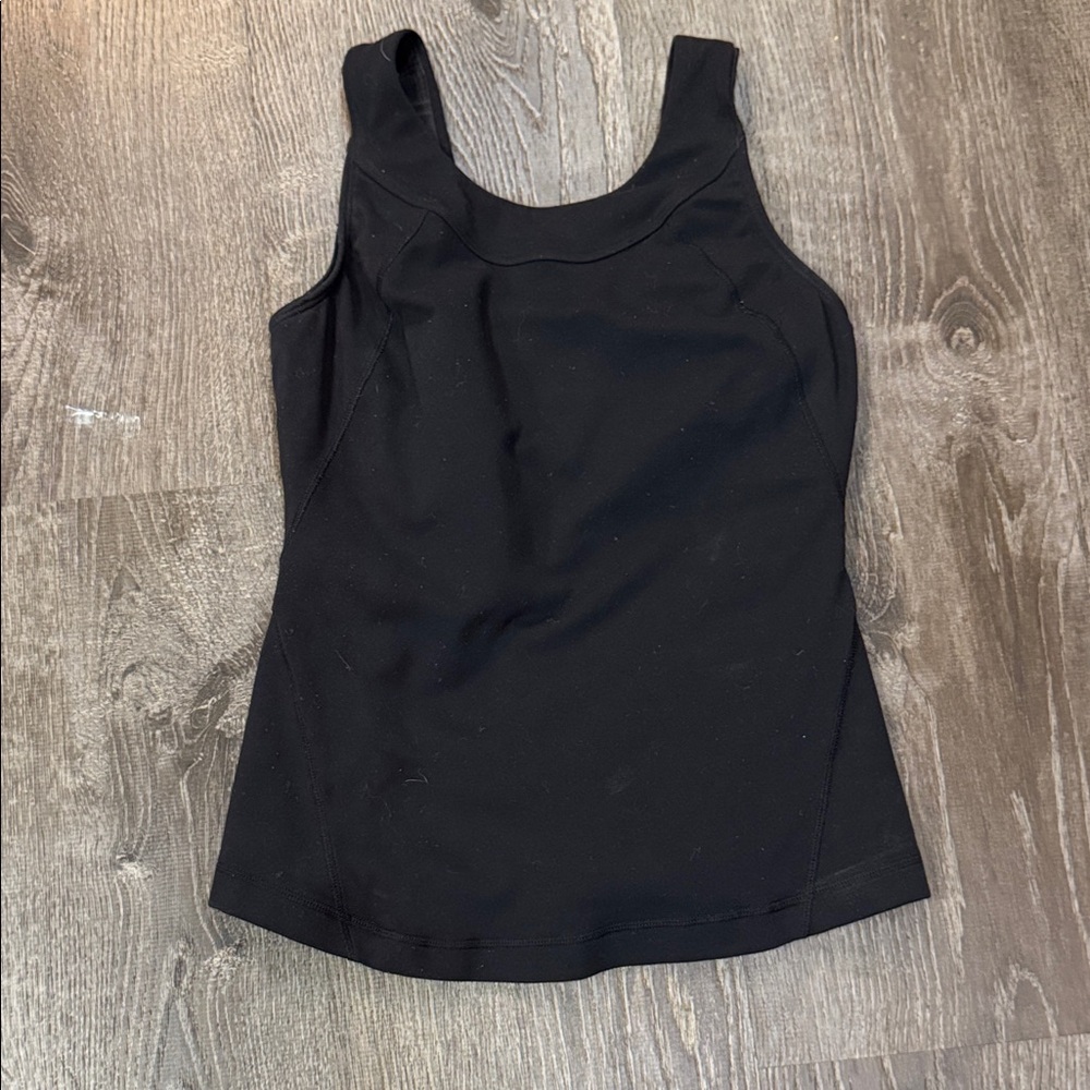 lululemon athletica Black Tank Top